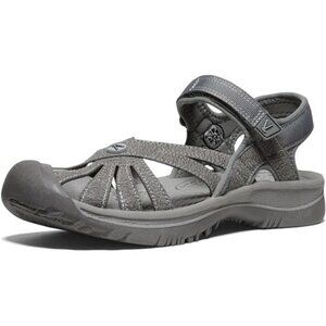 Womens closed toe hiking sandals water resistant arch support outdoor shoes